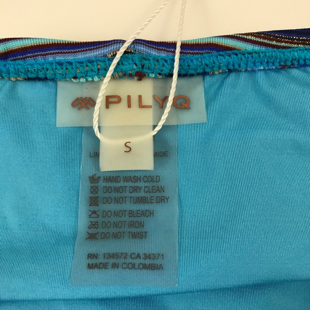PilyQ Tahiti Braided Bikini Bottoms. L21 - Picture 2 of 8